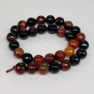 Natural Agate Beads, 12mm, Round ,Brown
