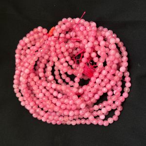 Natural Agate Beads, Round, 6mm, Peach