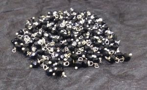 Loreals, Crystals 4mm, Black, Pack Of 100 Pieces