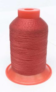 Nylon Thread, Bonded, Red, 1000 Meters