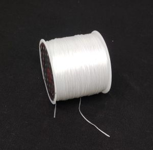 Elastic Cords (For Bracelet Making), 0.45mm, (approx 40 to 50) Meters