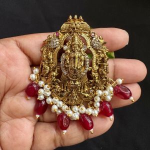 Victorian (Balaji) Pendent, Maroon