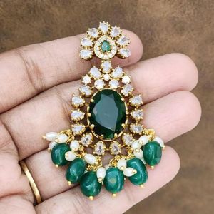 Victorian Pendant, Green