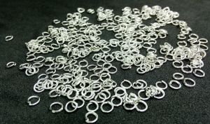 Jump rings, 4mm, Silver 