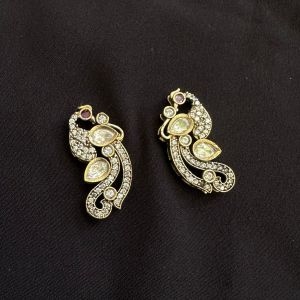 Victorian Connector, Peacock/Gold Finish, Sold By 1 Pair