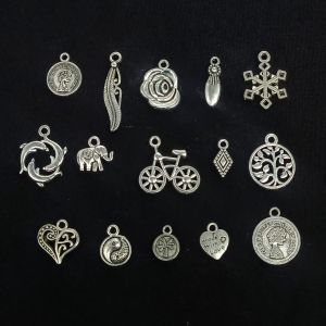 Antique Silver Charms , Pack Of 150 Grams