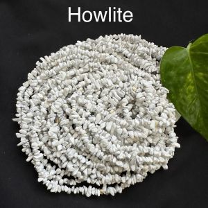 Gemstone Chip Beads, SMALL SIZE (4-6mm),Howlite