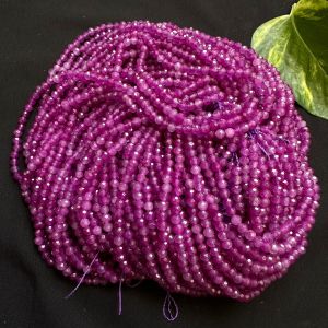 Agate Beads, 4mm, Round,Purple