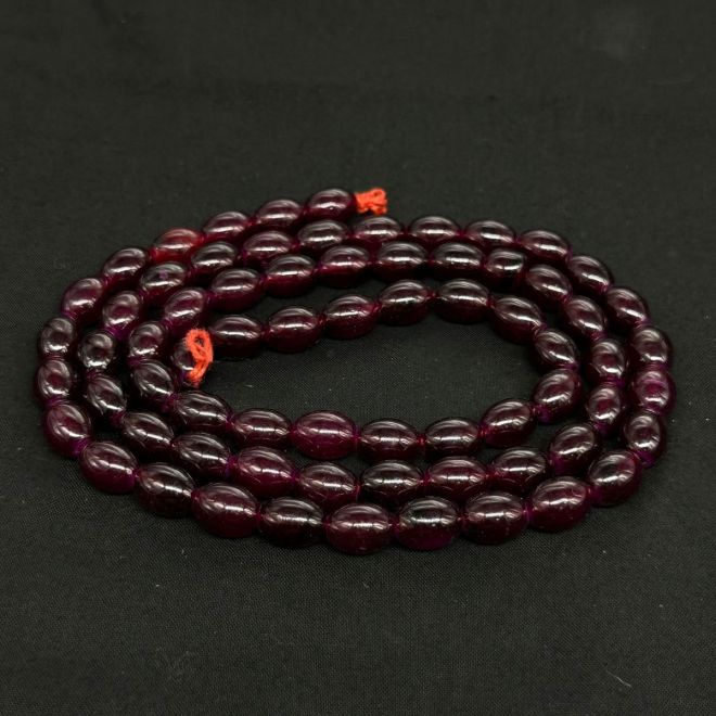 Ruby clearance beads string