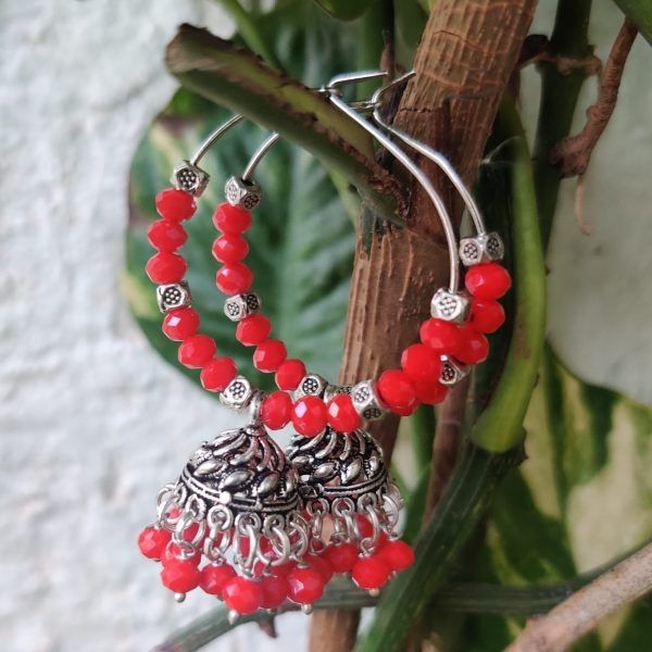 Buy Red Earrings for Women by Outryt Online | Ajio.com