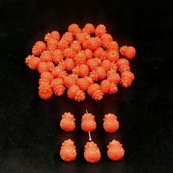 Synthetic on sale coral beads