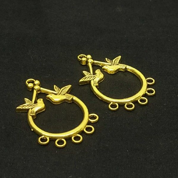 Goldsmithing: The Making of 22k Gold Bird Earrings - Part 2 - YouTube