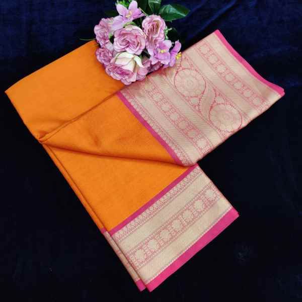 Ruby Kora Muslin Silk Saree with Mulberry Highlights - D'Arka Ensemble