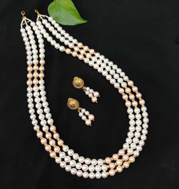 Cream Color, 190~192pcs/Strand/line Natural Italian Shell Pearl Beads –  Madeinindia Beads