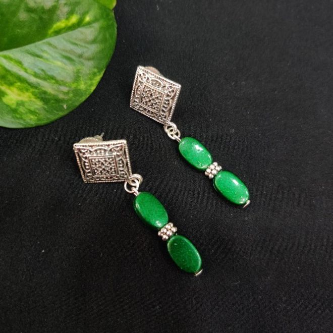 Buy Gold Plate Green Jade Jewelry Earrings Jade Teardrop Post Dangle Earrings  Teardrop Gold Plate Earrings Gold Plate Jade Earrings Online in India - Etsy