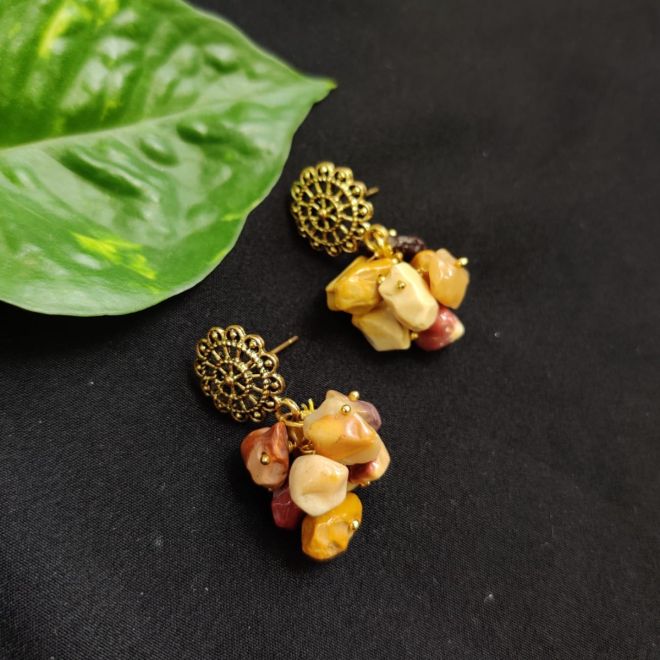 Buy Cluster of Grapes Earrings Online - Ciceroni