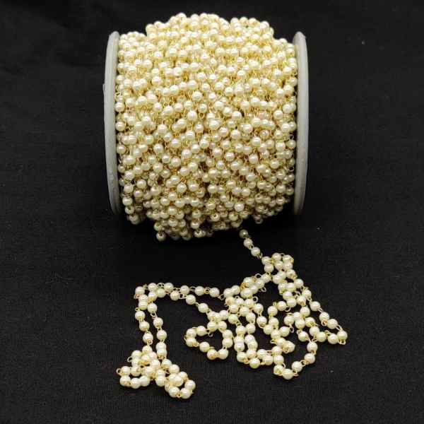 Pearl chain deals for jewellery making