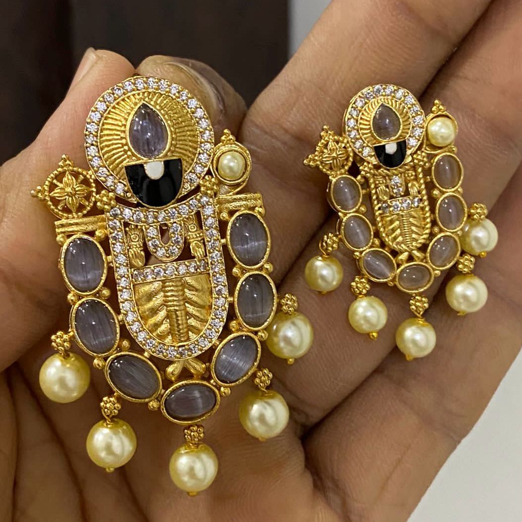 Buy One Gram Gold Office Wear Gold Design Simple Earrings for Ladies