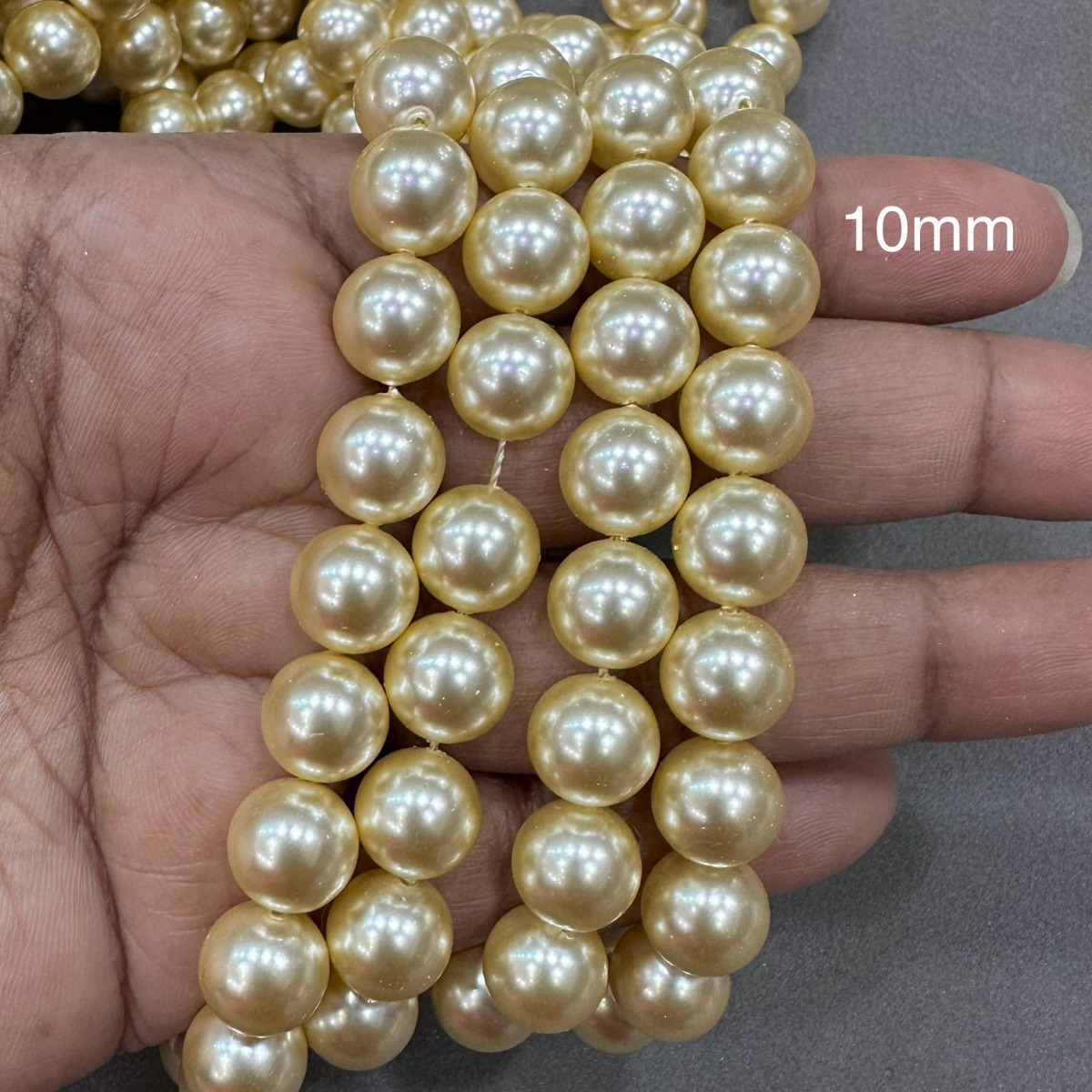 Crystal Rose Gold (001 769) Genuine Swarovski 5840 Baroque Pearls fashion 6mm Factory Pack 500 pieces Beads jewelry making * Free Shipping to US