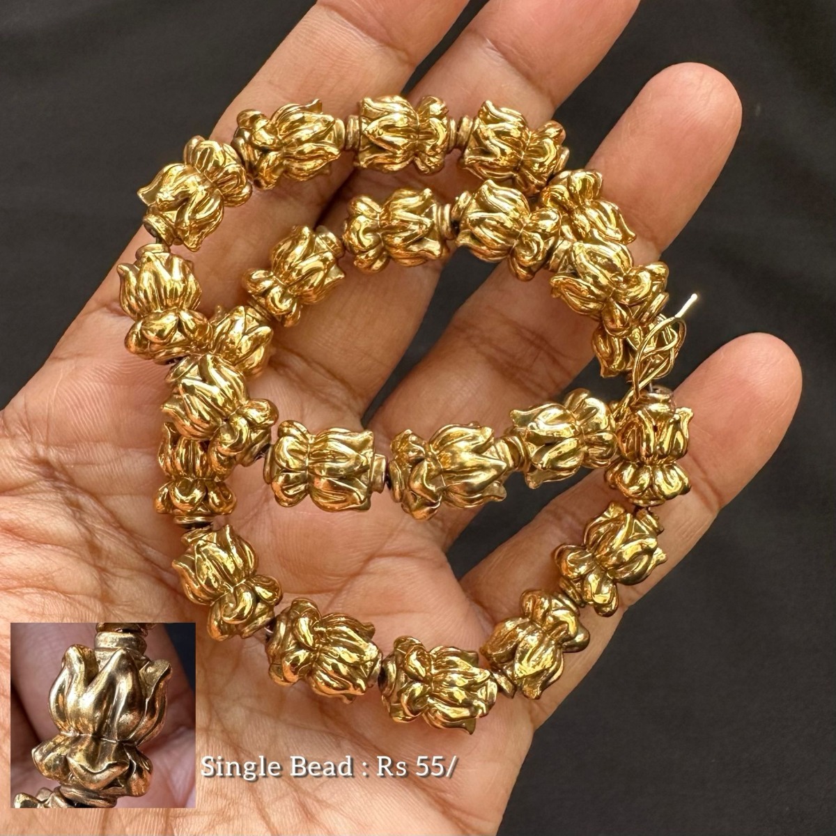 Antique Gold Metal Evil Eye Beads by Bead Landing™